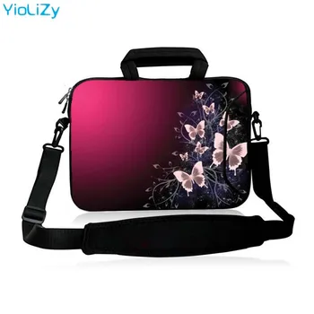 

Laptop shoulder pouch 10.1 12 13.3 14 15.6 17.3 Messenger bag Notebook liner sleeve PC cover For macbook air pro 13 case SB-5567
