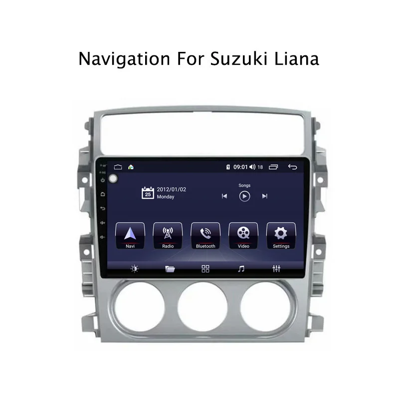 

9" Android 8.1 8 core 4G RAM 64G ROM GPS Navigation Car Radio For Suzuki Liana 2007-2013,with Carplay/4G LTE