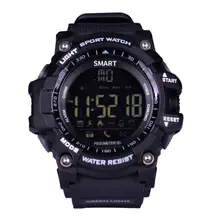 Smart Watch Wireless Bluetooth control ex16 Sports Pedometer Seconds Alarm Clock Smart Watch 5ATM IP67 Waterproof