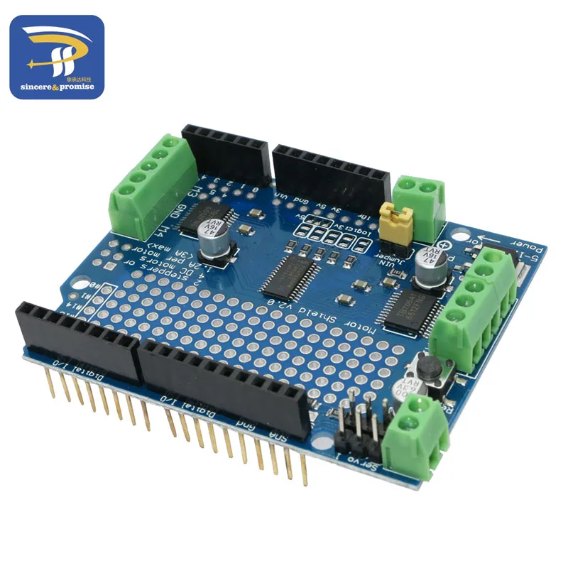 TB6612 двигатель/шаговый/сервопривод/робот щит PCA9685 2c v2 комплект с драйвер pwm|kit