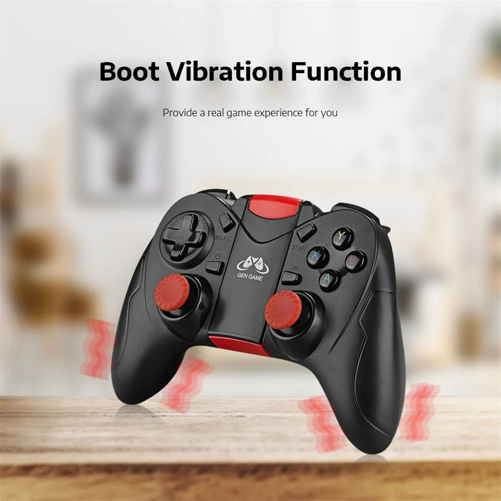 GEN GAME S6 беспроводной геймпад джойстик Bluetooth игровой контроллер для IOS Android мобильных телефонов планшет ТВ коробка универсальная игра Handl