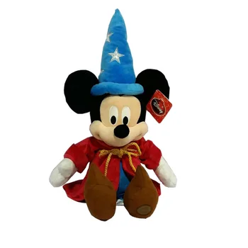 

Original Mickey Minnie Mouse Plush Toys Fantasia Sorcerer Mickey Pelucia 60cm Stuffed Animals Dolls Children Gifts