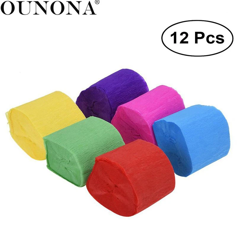 

OUNONA 12Pcs/6PCS Balloon Ribbon Rope Foil Balloon Laser Ribbon Wedding Birthday Party Decoration Foil Satin Ribbons Accessories