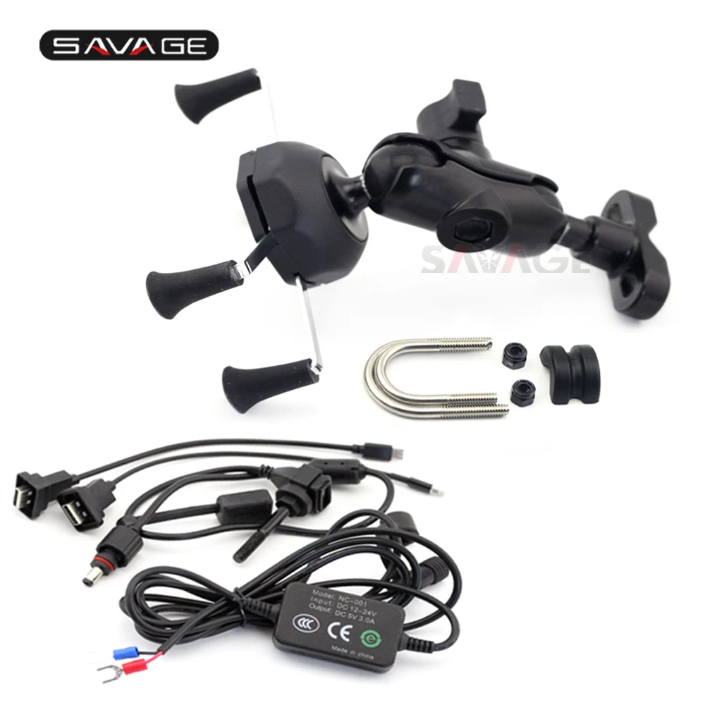 GPS Navigation Mount Bracket Phone Holder Kit For Harley Davidson VRSCA