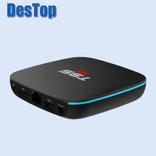 T95 R1 Quad core S905W 2,4 г WI-FI tv box 100 м LAN H.265 1080 P Android 7,1 10 шт. t95 R1 android tv box