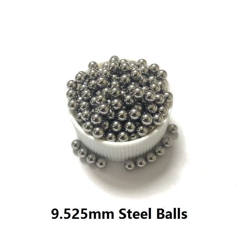 

1KG/lot (about 283pcs) Diameter 9.525mm 3/8" inch 304 Stainless steel balls Dia 9.525 mm Bearing balls precision G100