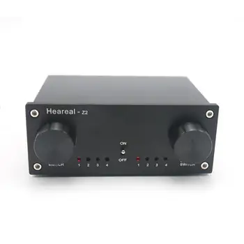 

Heareal Lossless Audio Switcher 4 inputs to 4 output HiFi Audio Signal Splitter