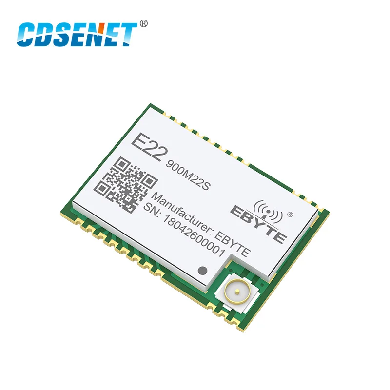 SX1262 LoRa беспроводной приемопередатчик 850 МГц-930 МГц CDSENET E22-900M22S 915 МГц SMD TCXO передатчик приемник РЧ модуль