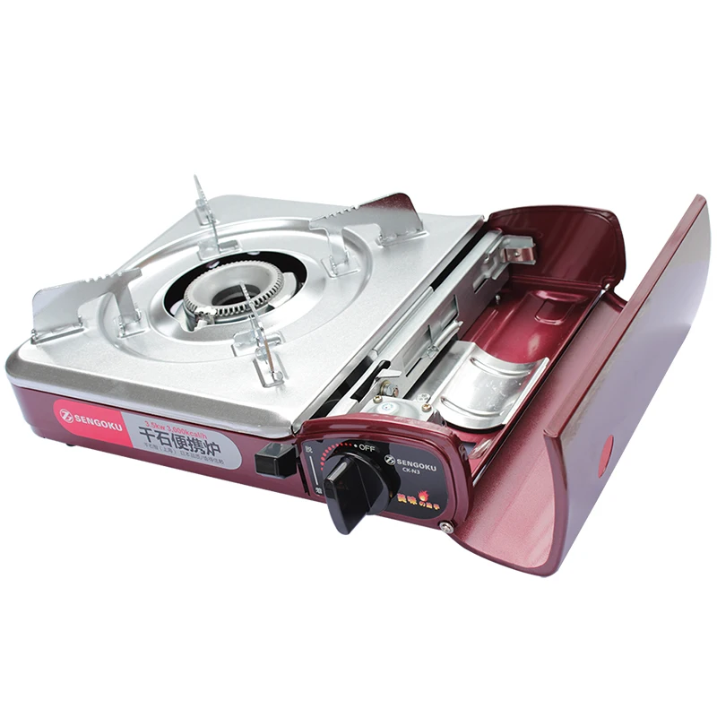 Japan Mini Thousand Stone Card Furnace Gas Stove Outdoor Portable