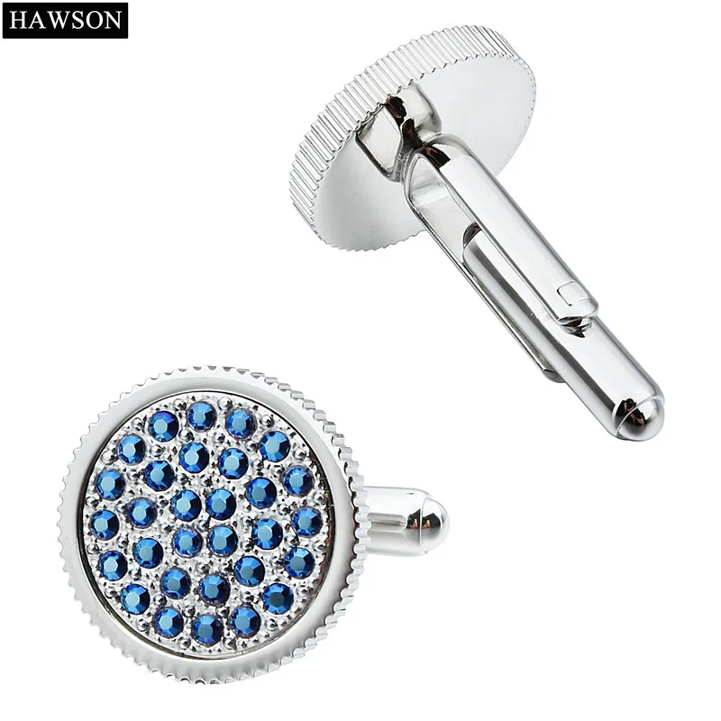 Запонки мужские круглые с кристаллами на свадьбу|crystal cuff links|cuff linkscuffs men |