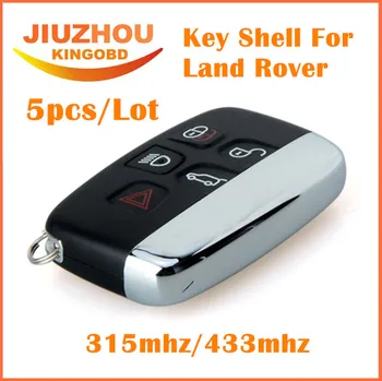 

5pcs/Lot for LAND ROVER EVOQUE FREELANDER DISCOVERY RANGE ROVER Key Case 5 Buttons 1Pc