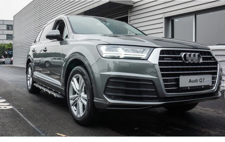 Новое поступление Беговая доска nerf для AUDI Q7, уплотненный и winden кронштейн, нагрузка 250 кг, сделано в большом заводе