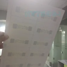 100 шт./лот Высокое качество Программируемый 860-960 МГц RFID UHF влажная инкрустация