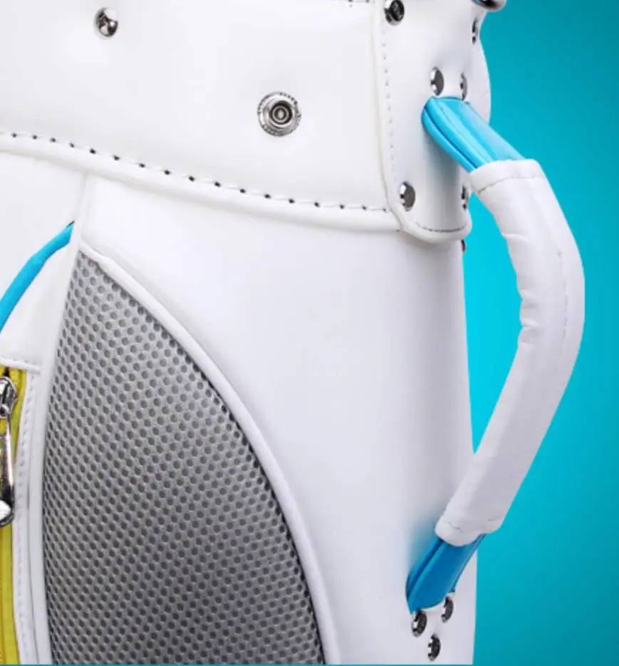 2018 новый гольф стойку мешок из искусственной кожи 5 отверстий ультра-легкий Гольф-клубы стенд сумка с обуви решетки Multi -стиль для Для женщин