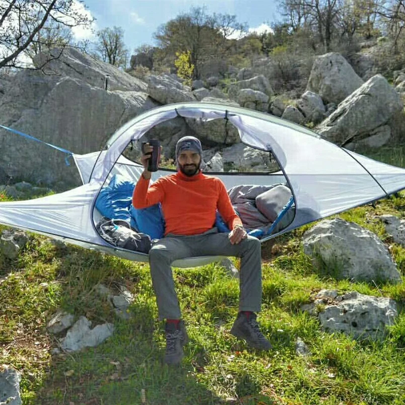 SKYSURF Кемпинг подвесное дерево палатка 2 человека Сверхлегкий Треугольник