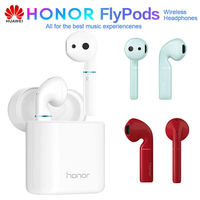 Huawei Honor Flypods Pro Lite Беспроводные Наушники Hi-Fi беспроводное аудио водонепроницаемое IP54 управление беспроводным зарядным устройством Bluetooth 5,0