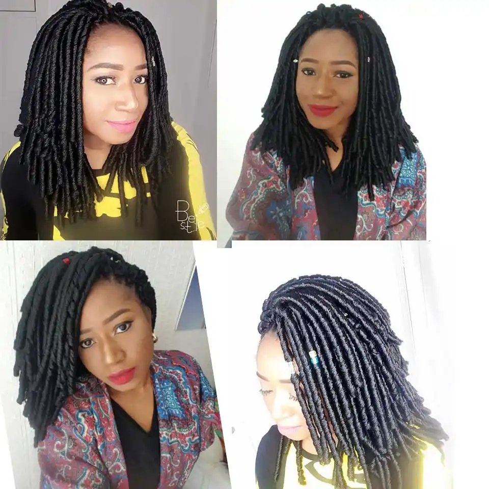 Xtrend Dreadlocks Crochet Braid Hair Extensions 14inch 30stands