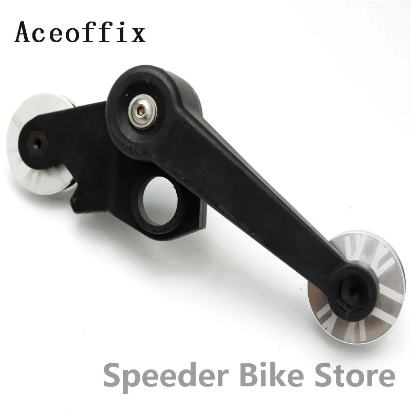 Aceoffix 4 цвета для велосипеда Brompton натяжитель колеса 43 г алюминиевый сплав ЧПУ для одной скорости 2 3 4 скорости