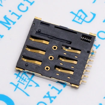 

Gold-Plated Since The Bomb Nano-SIM Card 7P Micro Card Socket Micro Card Slot