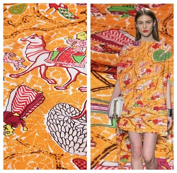 

Printed silk crepe de chine fabric soft silk fabric for dress crepe fabric natural silk fabric wholesale silk cloth