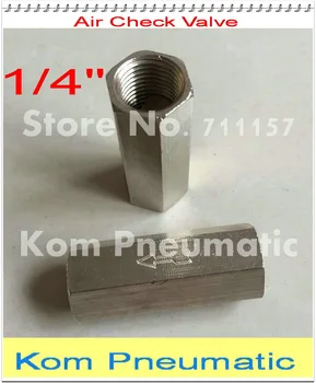 

Wholesale 100pcs/lot 1/4" bsp Female One Way Air Check Valve One-way Air Water Liquid Compressor CV-02