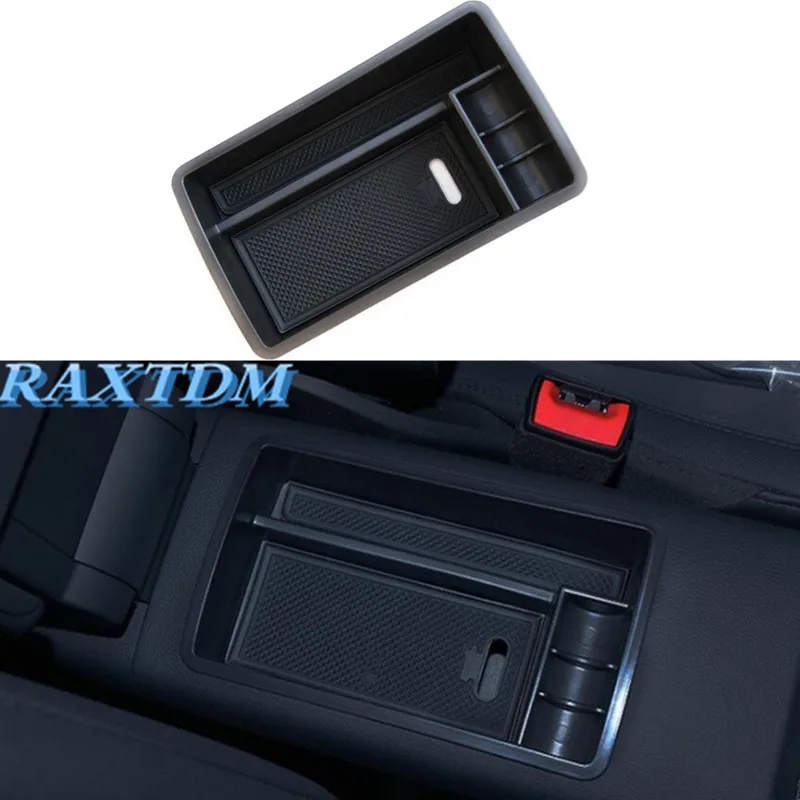 Central Armrest Storage Box for Audi A3 S3 2012 2017 Container Holder