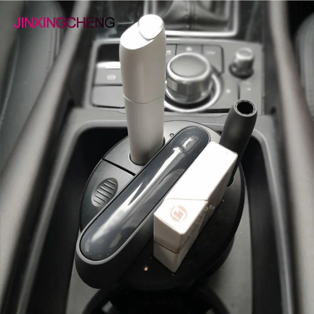

JINXINGCHENG Fashion 2-in-1 Design Car Charger for iqos 3.0 Charger Type-C Charging ABS Material for Iqos Multi 3.0