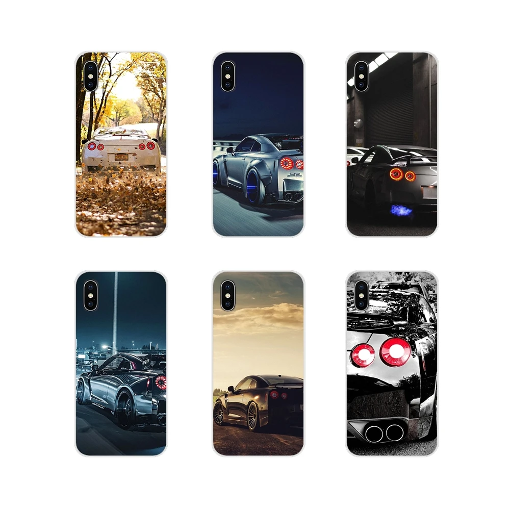 For Apple iPhone X XR XS MAX 4 4S 5 5S 5C SE 6 6S 7 8 Plus ipod touch Accessories Phone Case Covers JDM Car NISSAN GTR Metal | Мобильные