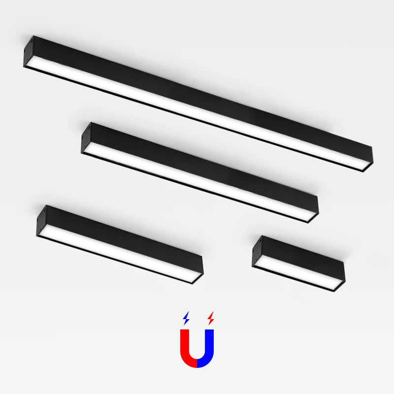 Comprar Scon 5W 10W 15W 30W 90 grados luminaria lineal interior magnético luz led