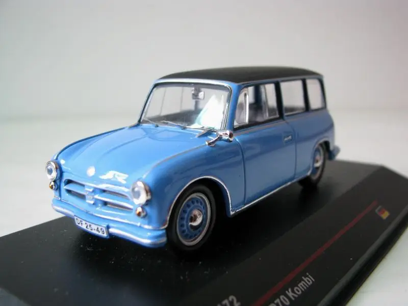Модель ist 1:43 AWZ P70 kombi 1957 бутиковый автомобиль из сплава игрушки для детей детские