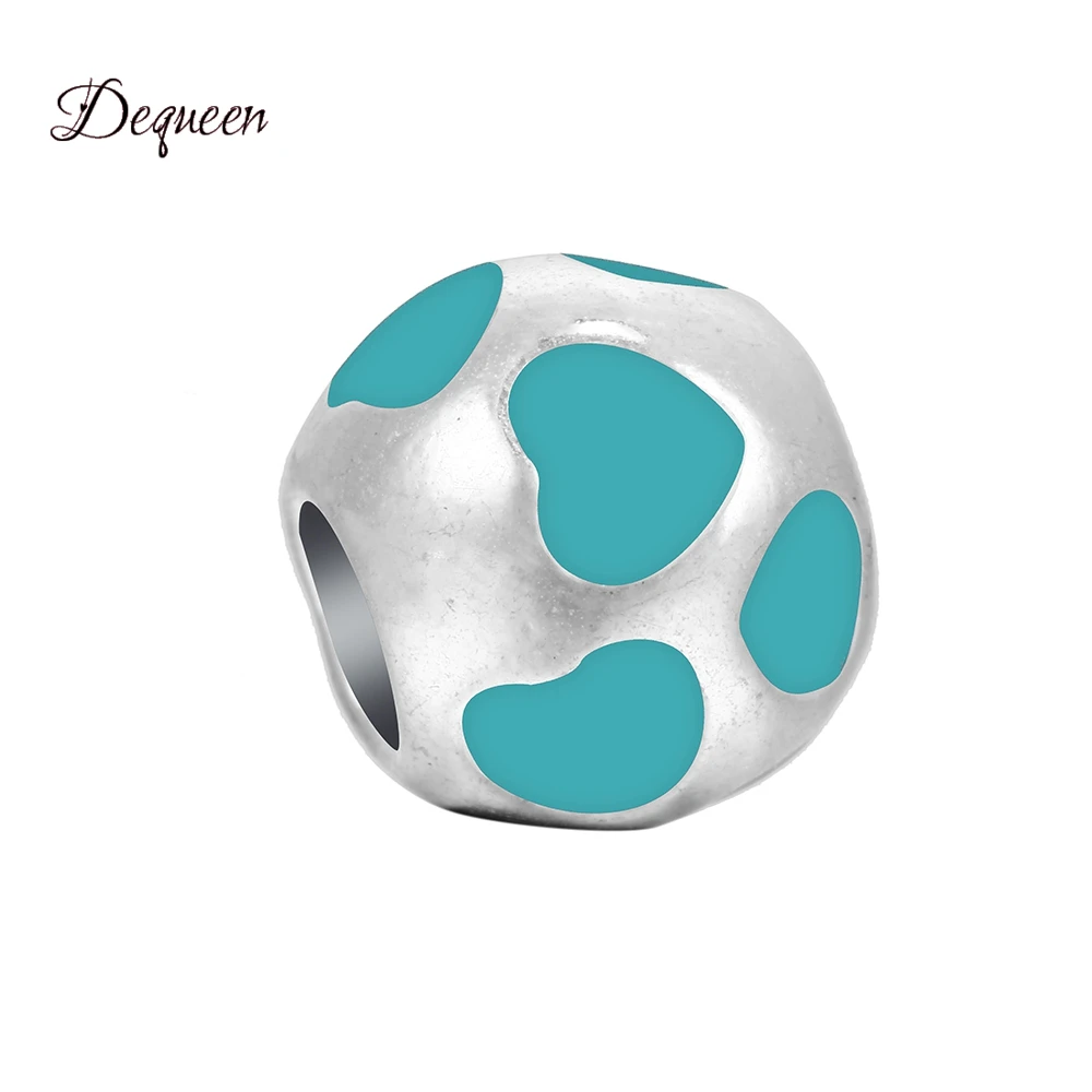 Dequeen новые синие Звездные Бусы со стразами розовое сердце подвески для DIY