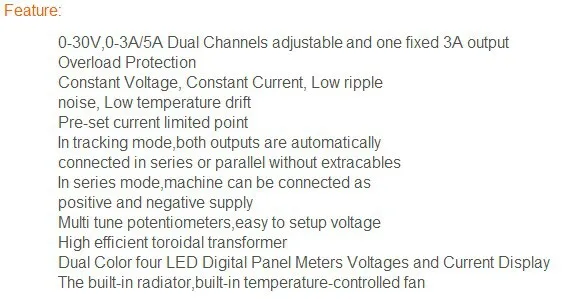 MPS-3303(0-30V* 2 5 V* 1) простой экономической аналоговые мощность