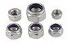 100pcs M2 M2.5 M3 M4 M5 M6 M8 M10 Stainless Steel Nylon Lock Nut Self Locking Hex Nuts Nylon Insert Jam Stop Nut ► Photo 2/4