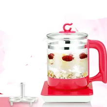 Электрический чайник стеклянный Электрический Термо-поднимающий горшок полностью автоматический многофункциональный утолщенный чайник с цветами защита от перегрева