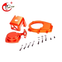 Baja Engine Cover Set with CNC Material (pull starter+cylinder cover+side cover+screws) for 1/5 hpi baja 5b parts, Free shipping