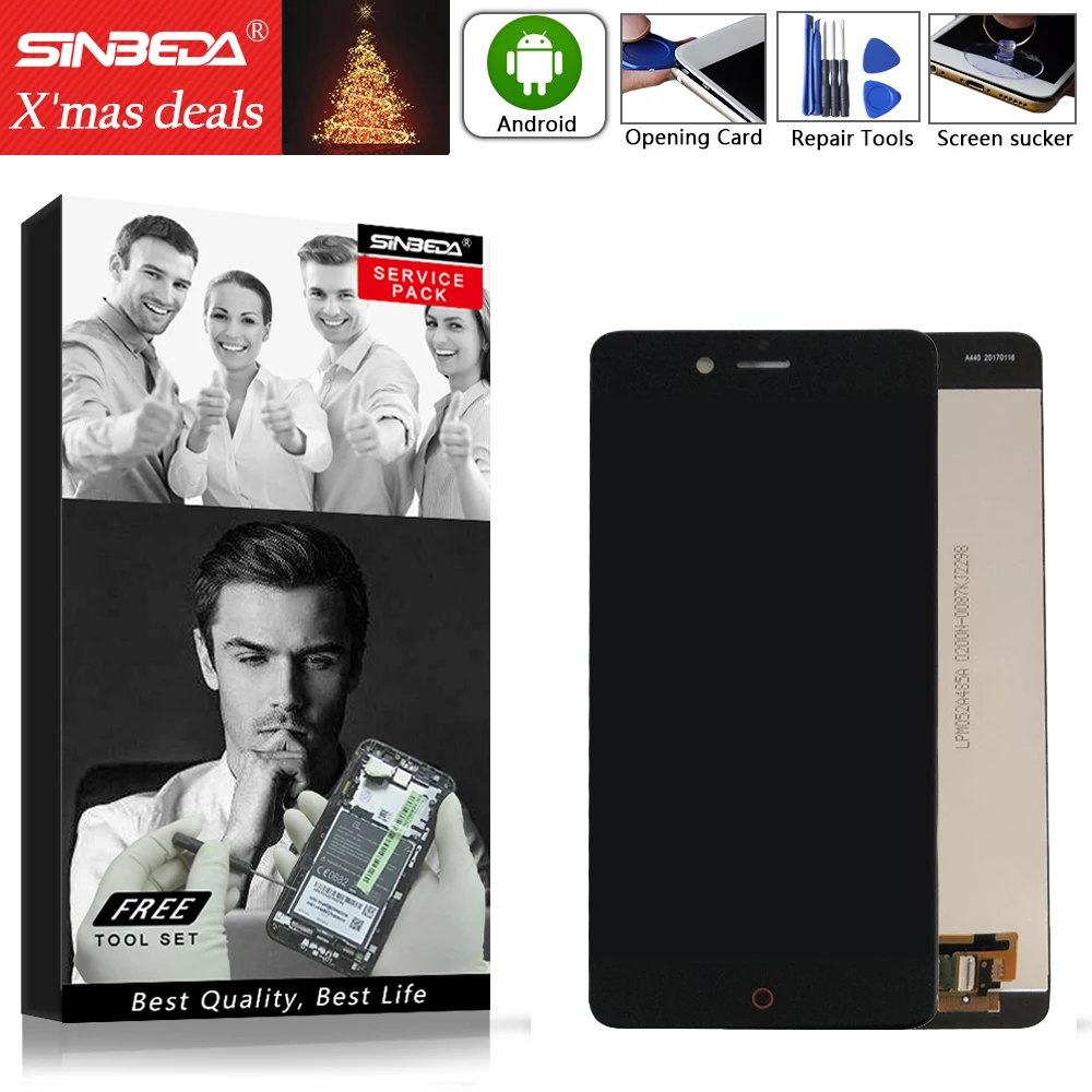 

5.2 inch Display For ZTE Nubia Z17 Mini Display LCD Screen Touch Digitizer For Nubia Z17 NX569H NX569J Lcd Replacement + Frame