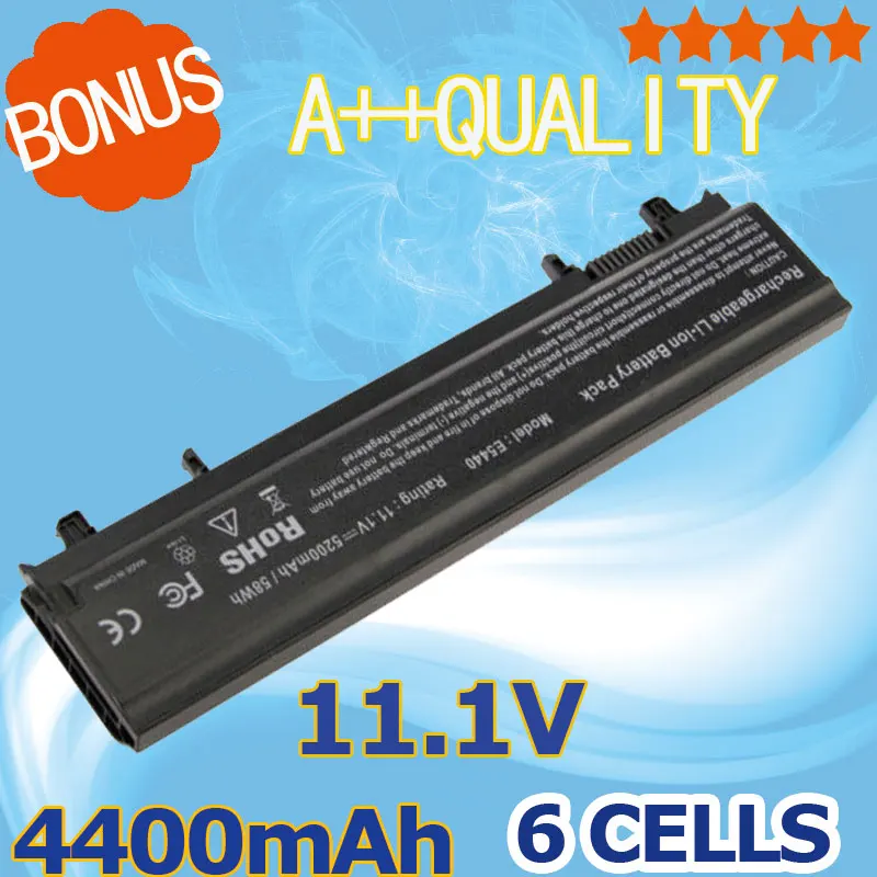 Аккумулятор для ноутбука Dell Latitude 3K7J7 970V9 9TJ2J N5YH9 TU211 VV0NF 451 BBID BBIE BBIF E5440 E5540 6 ячеек 4400