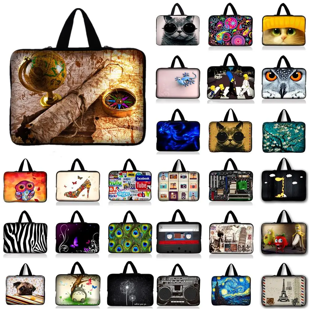 9.7 10.1 12 13 13.3 14.4 15.4 15.6 17 17.4 laptop sleeve bag notebook Case for Samsung Dell Asus Lenovo HP Toshiba computer bag