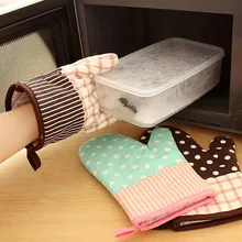 4 вида цветов хлопок микроволновая печь выпечки анти-крутые перчатки и коврик для духовки, защитные матовая скатерть кухонный инструмент столовая выпечка духовки рукавицы F914