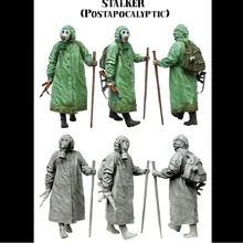 1/35 Scale Resin Model Figure Wear A Mask Model Kit Unassambled Unpainted
