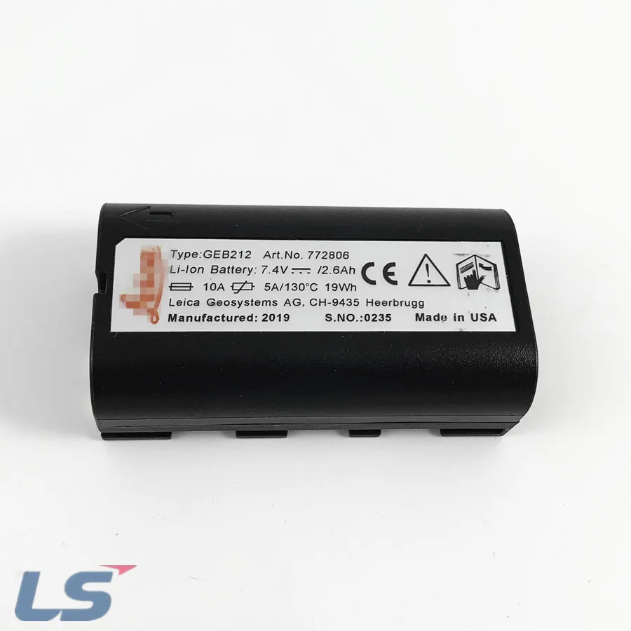 

REPLACE BATTERY GEB212 FOR LEICA TPS1200 GPS900/1200 GRX1200