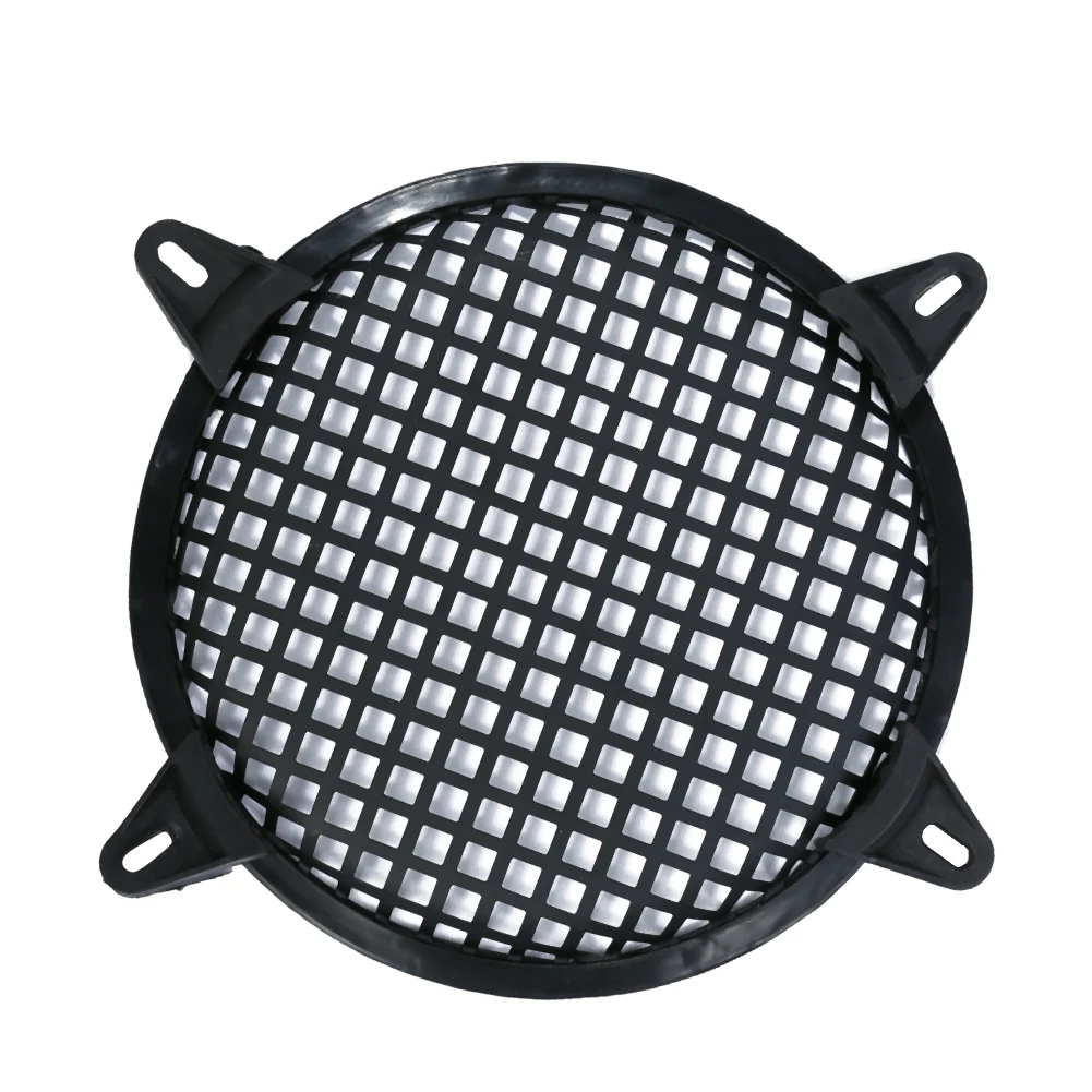 8inch Black Metal Mesh Round Car Subwoofer Speaker Cover Speaker Grill