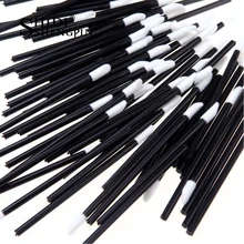 50-100 pièces jetables brosse à lèvres femmes accessoires en gros brillant baguettes applicateur parfait meilleur chaud joli outil de maquillage de mode