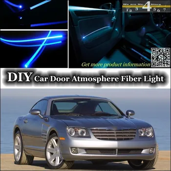 

For Chrysler Crossfire interior Ambient Light Tuning Atmosphere Fiber Optic Band Lights Inside Door Panel illumination Tuning