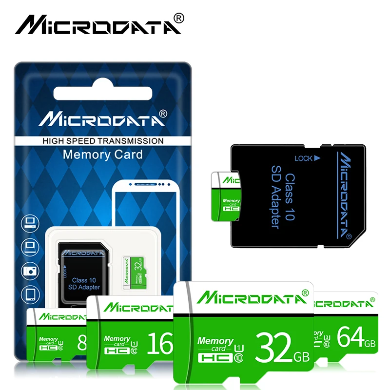 Micro sd карта 8 ГБ 16 ГБ 32 ГБ 64 Гб 128 ГБ SDXC/SDHC class 10 TF флеш-карта памяти micro sd 32 Гб мини sd карта для смартфона/камеры