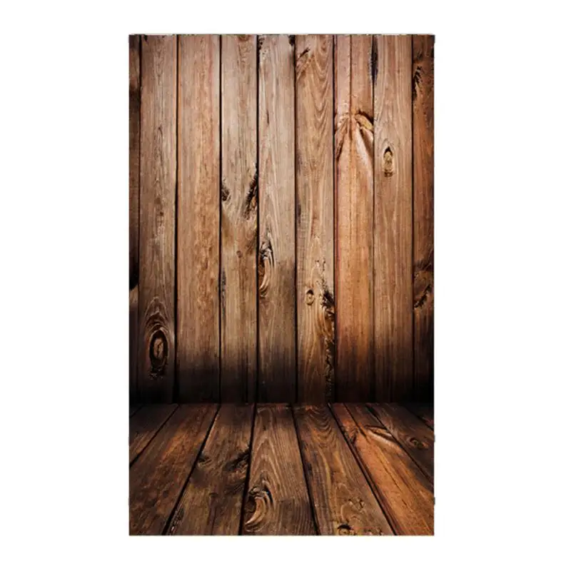 3x5ft Brown Wood Grain Photography Background For Studio Photo Props Thin Photographic Backdrop 90 x 150cm