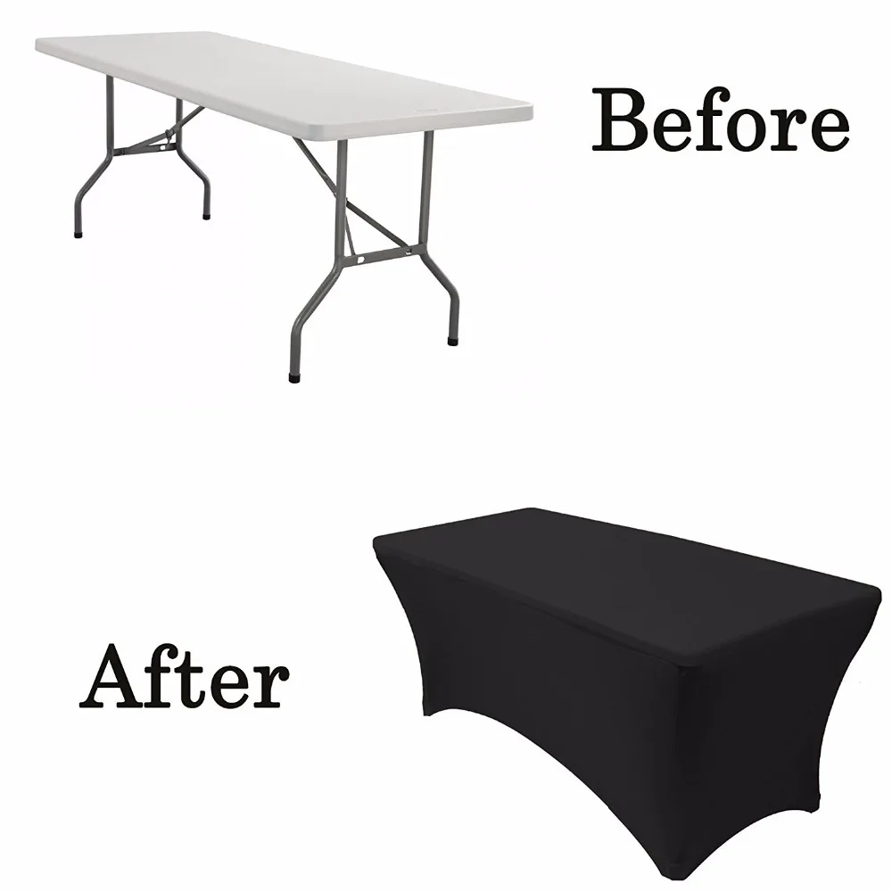 2 шт. спандекс покрытие стола арочные 180x75x75 см|spandex table|table coverspandex table covers |