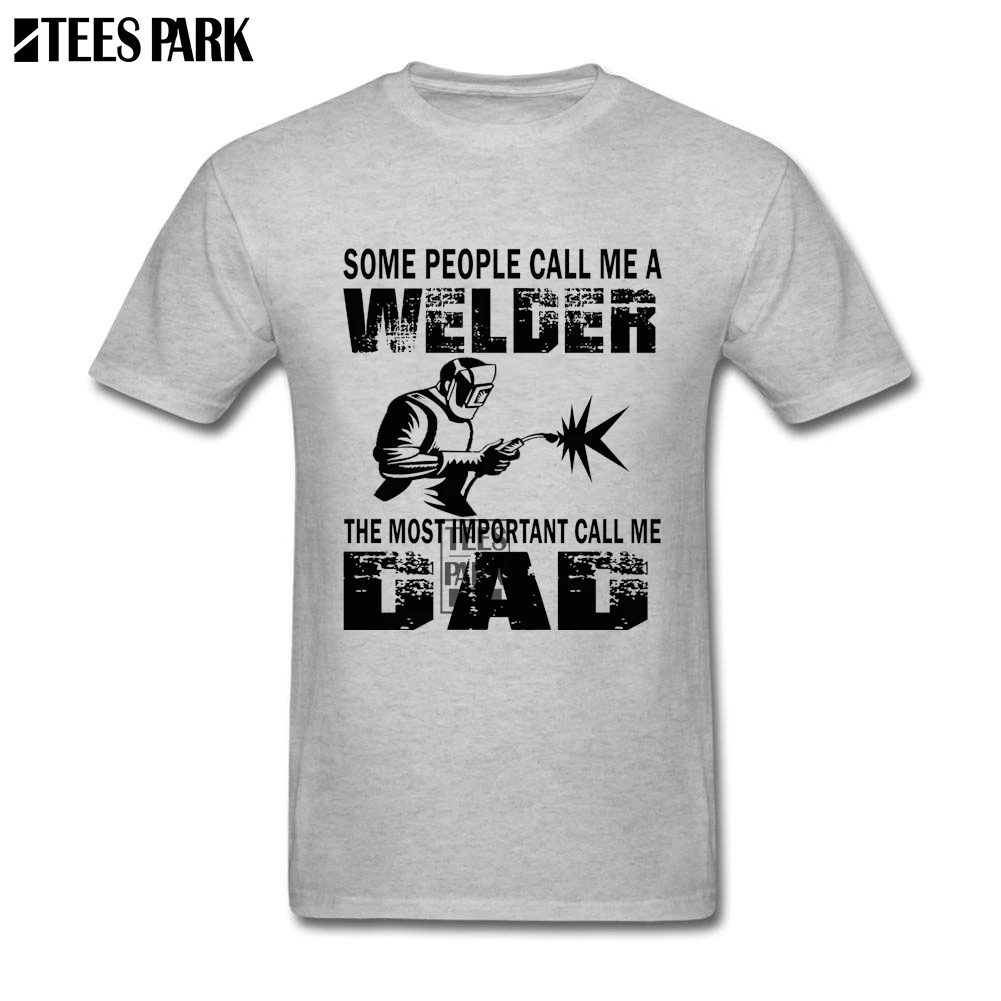 T Shirts Shopping Welder Dad Black T Shirt Mens Male Organnic Cotton Short Sleeve Tshirt Printing Youth Filles T Shirt