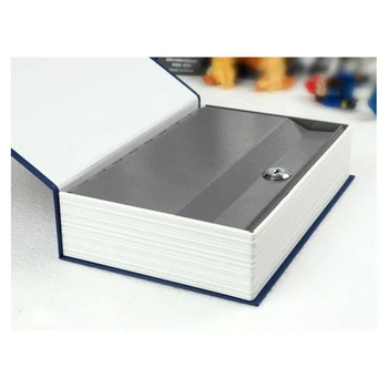 

Dictionary Book Safe Diversion Secret Hidden Security Stash Booksafe Lock&Key Blue/red/black
