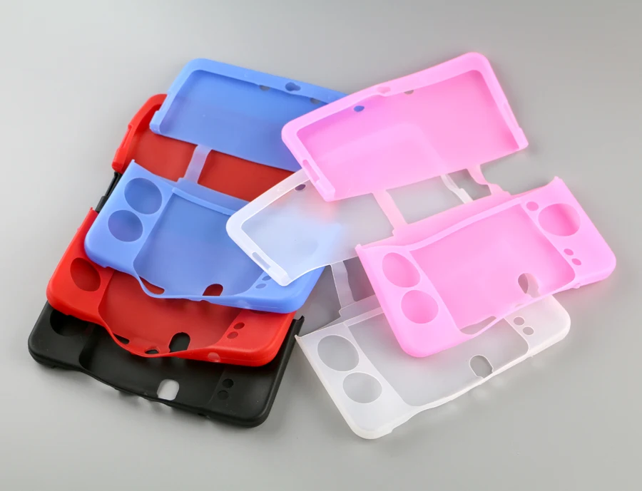 Силиконовый гелевый резиновый защитный чехол для Nintendo New 3DS 10 шт./лот|skin protect|skin